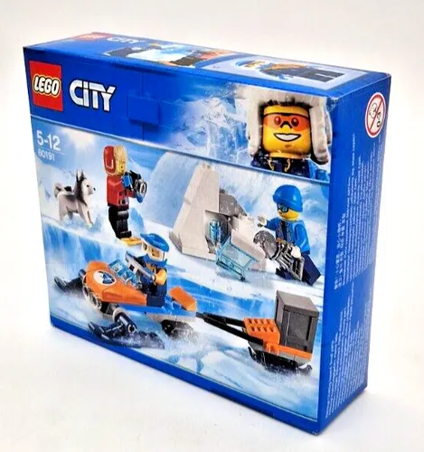 Lego City 60191 - Arktis Expeditionsteam - LEGO (R) Komplette Sets & Packs, ideal für Kinder ab 5 Jahren, fördert Kreativität und Rollenspiel mit spannenden Expeditionsabenteuern.