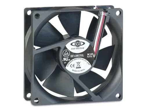 INTER-TECH PC-Lüfter, DYNAEON INDUSTRIAL, DF128025SL, 80x80x25 mm, 12 V-