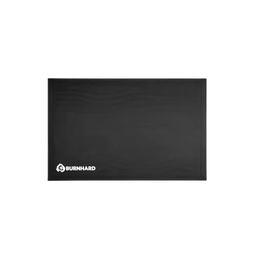 BURNHARD Grillunterlage Bodenschutzmatte 120 x 80 cm - Grillabdeckungen – Schützt den Untergrund vor Öl, Fett und Asche, mit rutschfester Oberfläche für mehr Sicherheit beim Grillen.