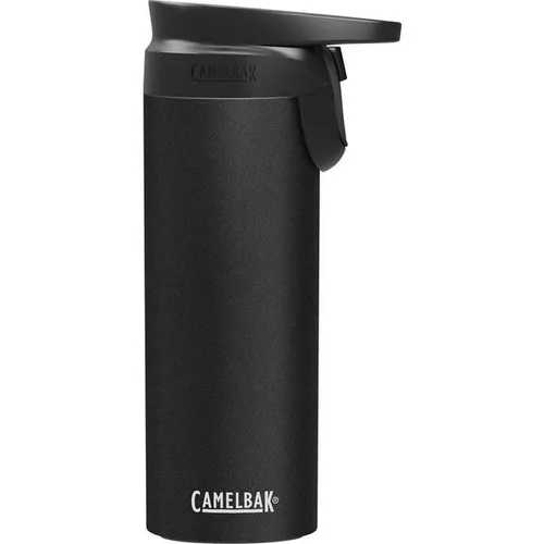 Camelbak Forge Flow Vss 0,5L black - Auslaufsicherer Reisebecher - Thermobehälter mit vakuumisoliertem Edelstahl, ideal für heiße und kalte Getränke. Auslaufsicherer Verschluss und einhändig bedienbarer Trinkhebel für unkompliziertes Trinken unterwegs.