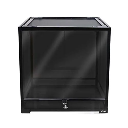 HOBBY Terra Fix & Easy 45 NEU! Terrarium - Selbstbau Glasterrarium 45x45x60cm, ideal für kreative Terrariengestaltungen und optimale Luftzirkulation.