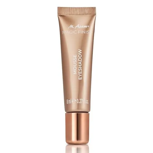 M. Asam MAGIC FINISH Mousse Eyeshadow Angel-Eyes (8 ml) – Langanhaltender Metallic Lidschatten mit Glitzer-Effekt, Vegan, Make-up für Ausdrucksstarke Augen