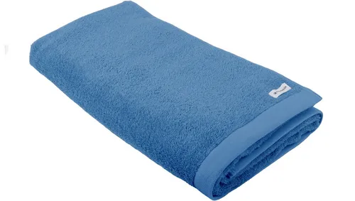 TOM TAILOR Saunatuch 80x200 cm – Cool Blue - Hochwertiges Saunatuch aus 100% Baumwolle, 500 g/m², mit zwei Aufhängern für praktischen Komfort. Ideal für stilvolle Badezimmer und schnelle Feuchtigkeitsaufnahme.