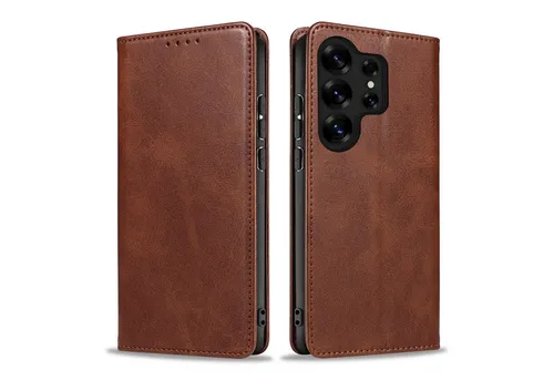 Tec-Expert Handyhülle Tasche Hülle für Samsung Galaxy S25 Ultra 6.8 Zoll, 6.8, Cover Klapphülle Case mit Kartenfach Fliphülle aufstellbar