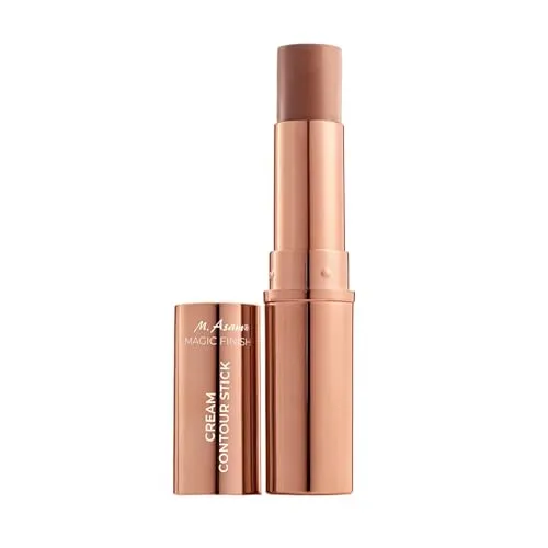 M. Asam MAGIC FINISH Cream Contour Stick Medium-Dark (8g) – Contouring Stick für definierte Konturen, weiche Textur für einfaches Verblenden, Make-up mit feuchtigkeitsspendendem Hyaluron