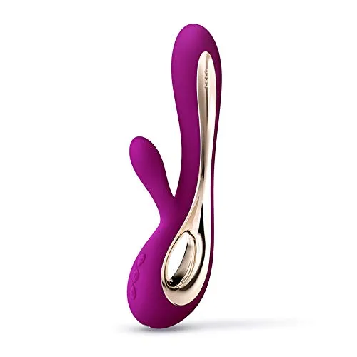 LELO SORAYA 2 Rabbit Vibrator für Frauen, G-Punkt Vibrator, Klitoris Vibrator, Wasserdicht und Kabellos G Punkt Vibrator für frau, Deep Rose