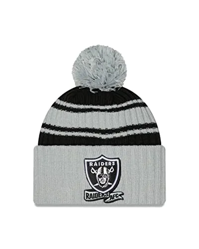 New Era Las Vegas Raiders NFL 2022 Sideline Beanie in schwarz von New Era