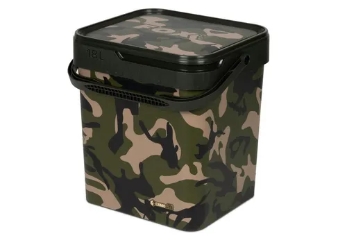 FOX International Angelkoffer Fox Camo Bucket 18l - Angeleimer