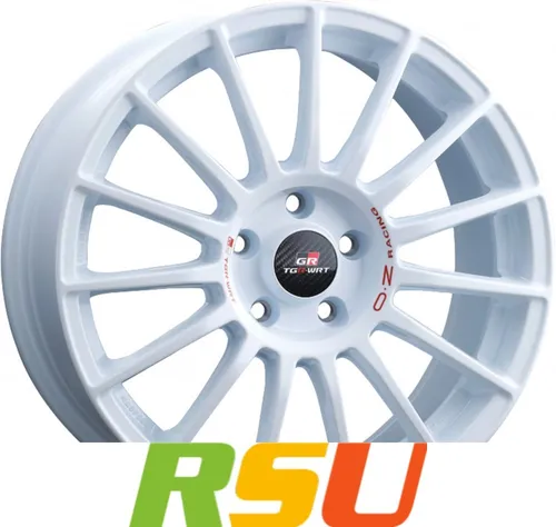 ALUFELGE OZ Racing SUPERTURISMO TGR-WRT 8x18 in weiß von OZ