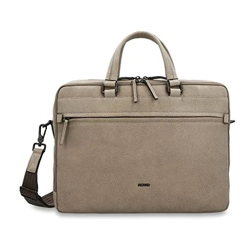 Picard Herren Aktentasche CASUAL aus Echtleder in beige von Picard