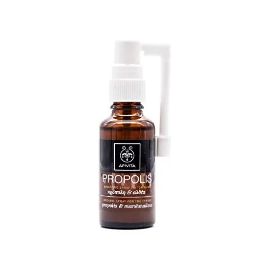 APIVITA Organic Spray for the Throat with Marshmallow & Propolis, 30 ml