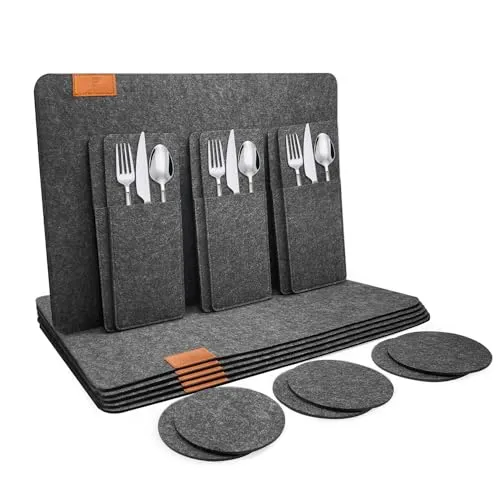 Tischsets Grau von shinfly