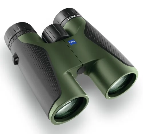 ZEISS Terra ED 10x42 schwarz/grün - Robustes Fernglas für Abenteuer - Ferngläser - Das ZEISS Terra ED 10x42 bietet Robustheit und Zuverlässigkeit, ideal für Reisen und Outdoor-Aktivitäten.