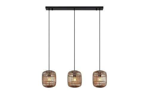 Lindby Pendelleuchte 'Canyana' in beige von Lindby