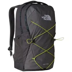 The North Face Jester Rucksack anthrazit - Vielseitiger Rucksack mit 28 Litern Volumen, ideal für Alltag und Freizeit. Aus recyceltem Material, ausgestattet mit einem FlexVent-Tragesystem für hohen Tragekomfort und reflektierenden Details für bessere Sichtbarkeit.
