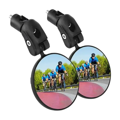 Yicoovey 2-tlg. Fahrrad-Sicherheitsspiegel Set