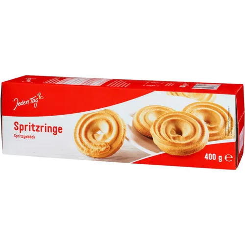 Jeden Tag Spritzringe 400g