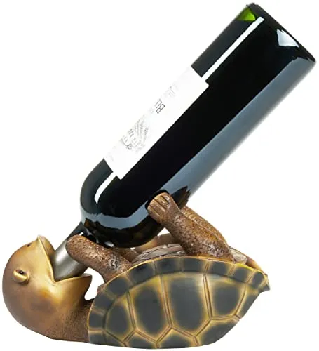 BRUBAKER Weinflaschenhalter durstige Schildkröte von BRUBAKER