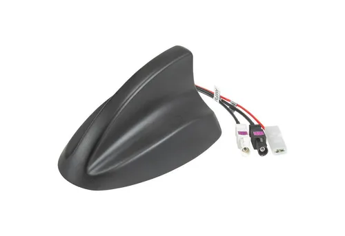 tomzz Audio DAB Antenne Auto - Shark Design Dach-Antenne - Car-Hifi-Antennen mit aktivem DAB+ Empfang, stylish im Shark Design für optimale Radioqualität unterwegs.