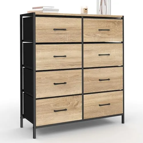 IDMarket Kommode Utah in schwarz von IDMarket