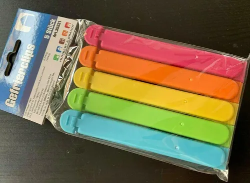 Verschlussclips 11cm Beutelclips Frischhalteclips Beutelklammern Klammern Clip 5