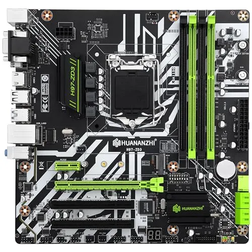 Motherboard Micro ATX mATX LGA1150 LGA 1150 Socket H3 Intel Celeron Penentium I3 I5 I7 der vierten Generation 4th gen 4X RAM DDR3 bis 32GB 1X Slot M.2 NVME PCI-E Gaming montiert