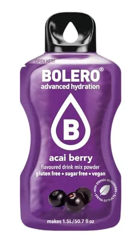 Bolero Classic Acai Berry Ohne Pfand, 12 Stück von Bolero