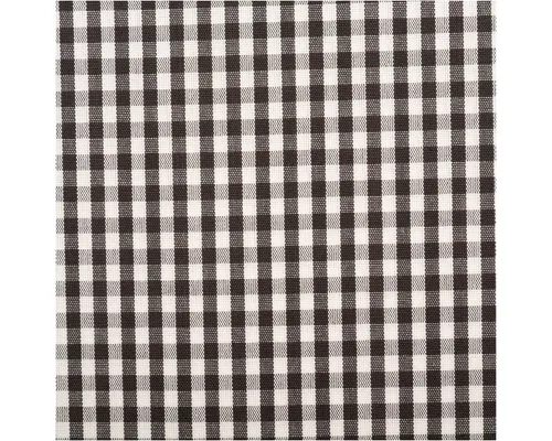 Stoff Vorhangstoff Dekostoff Midi Karo schwarz weiß 165cm Breite - Hochwertiger Dekostoff aus 50% Polyester und 50% Polyacryl, ideal für kreative Wohnideen. Waschbar bei 30°C und pflegeleicht, sorgt für stilvolle Akzente in jedem Raum.