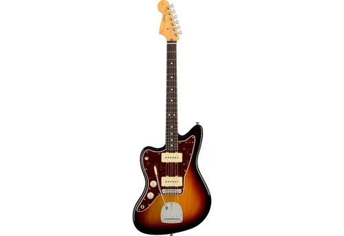 Fender E-Gitarre, E-Gitarren, Lefthand, American Professional II Jazzmaster Lefthand RW 3-Color Sunburst -