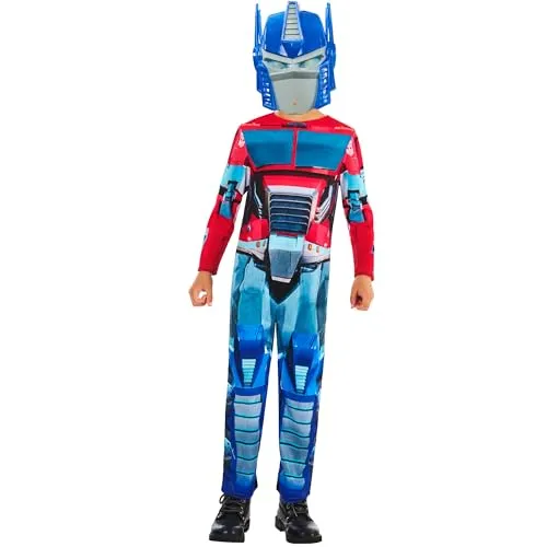 Rubies Offiziell Transformers Optimus Prime Kinderkostüm, Verkleidung für Kinder, Größe 9-10 Jahre,