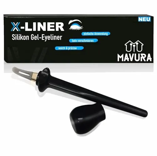 Produktbild X-Liner Silikon Eyeliner Tool Schablone wischfester Eye-Liner Zeichner, Gel Stift wasserfest