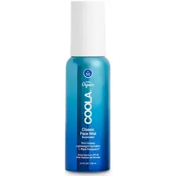 Coola Classic Face Sunscreen Mist SPF 50 - Bio-Sonnenschutz für dein Gesicht - Sonnenpflege mit Wasserfestigkeit, schützt effektiv vor UVA/UVB Strahlen und hinterlässt ein frisches Gefühl auf der Haut.