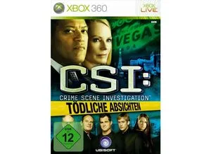 CSI: Tödliche Absichten – Auf Spurensuche in Las Vegas - Abenteuer-Spiel für Xbox 360, arbeite mit dem neuen CSI-Team der 9. Staffel und löse packende Verbrechen mit High-Tech-Analysen und realistischen Verhören.