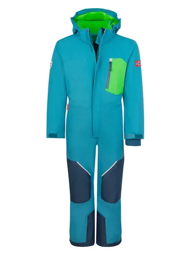 Trollkids Kids Isfjord Snowsuit XT 122, dark marine