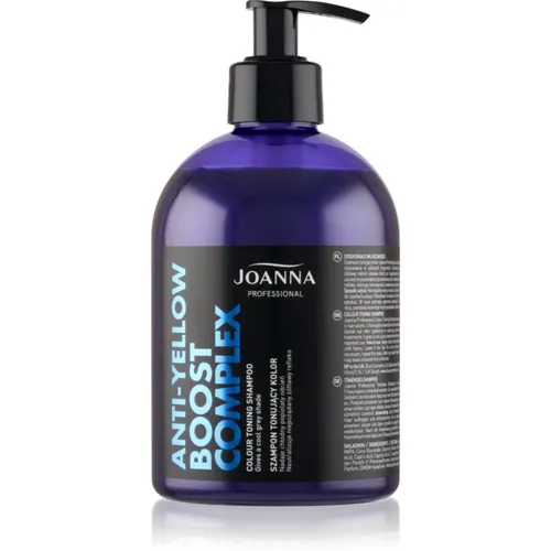 Joanna Professional Color Boost Complex revitalisierendes Shampoo für blonde und graue Haare 500 g