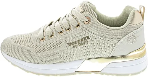 Dockers by Gerli Damen Low-Top Sneaker - Damen-Sneaker mit schnürbarem Design, ideal für Business und Freizeit, aus hochwertigem Textil für optimalen Tragekomfort.