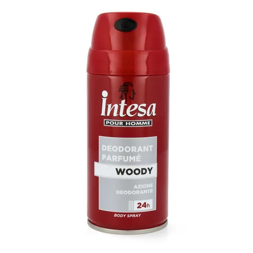 intesa pour Homme antibakterielles Herren Deo WOODY 150ml holzige Noten