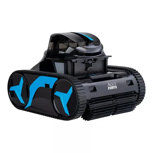 AquaForte Pool Akku Roboter M30 mit App-Steuerung - Poolzubehör: Kabelloser Roboter für Wand und Boden mit bis zu 3 Stunden Akkulaufzeit und intelligenter App-Steuerung für einfache Programmierung und optimale Reinigung.