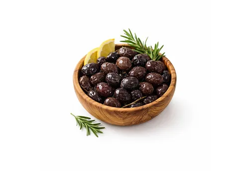 We_Natur Gemüsekonserve Große Schwarze Oliven – Natürlich & Aromatisch 700 g, 700 g, Natürlich, Neue Ernte