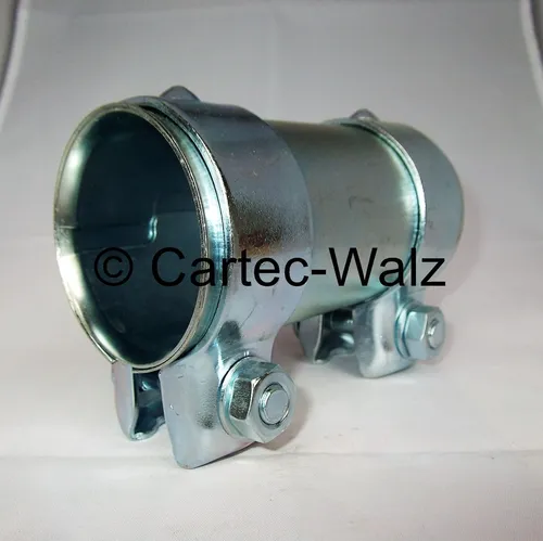 Auspuffrohrverbinder  Rohrverbinder Doppelschelle 76 x 125 mm