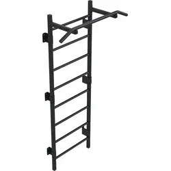 Davsci Sprossenwand Kletterwand mit Klimmzugstange
