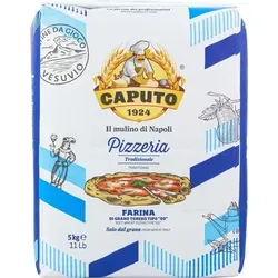 Caputo Pizzeria Mehl 5kg Typ 00 - Italienisches Pizzamehl für authentische Pizza - Mehl für Pizza, perfekt für den original italienischen Geschmack und eine knusprige Kruste.