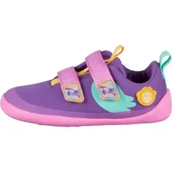 Affenzahn Barfußschuh Baumwolle Lucky - Vegan und Rutschfest für Jungen - Sneaker für Jungen mit flexiblem, rutschfestem Design, ideal für kleine Entdecker. Schnelles An- und Ausziehen dank Klettverschluss und 100% vegan aus Bio-Baumwolle.