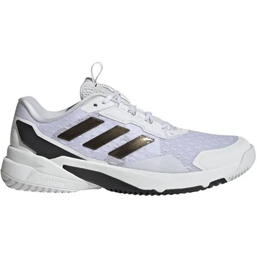 Adidas Crazyflight 6 - Weißer Hallenschuh - Leichter adidas Schuh für Hallensportarten mit atmungsaktivem Mesh-Obermaterial. Die BOOST Zwischensohle bietet Stabilität und Dämpfung für explosive Bewegungen und sichert deinen Auftritt.