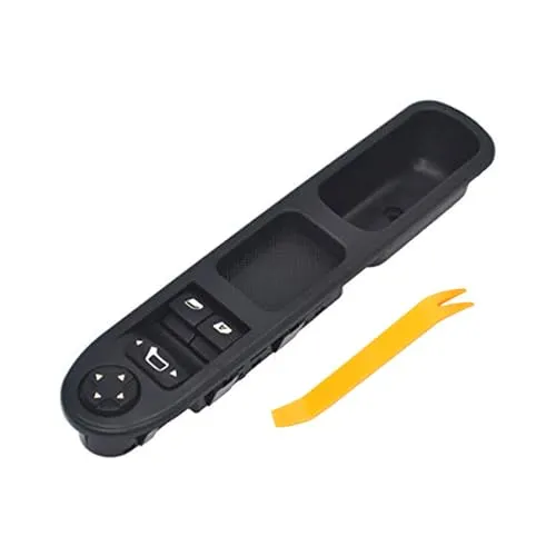 ZEALfix 6554.QC Power Master Fensterheber Schalter Steuerung Taste Kompatibel mit Peugeot 207 C3 13 Pin