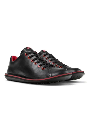 Camper Herren Beetle 18648 Basket - Schwarz 074, 41 EU - Herren-Sneaker aus hochwertigem Cow Leather mit 100% EVA-Sohle für optimalen Komfort und Langlebigkeit.