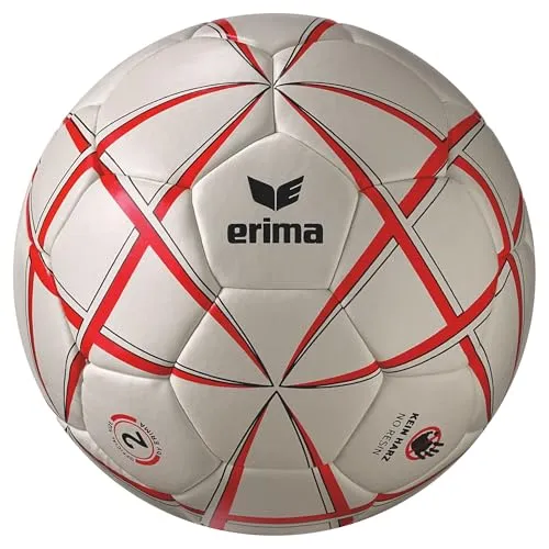 Erima Magic White Pro Handball 7202508, weiß/rot, Größe 3 von ERIMA