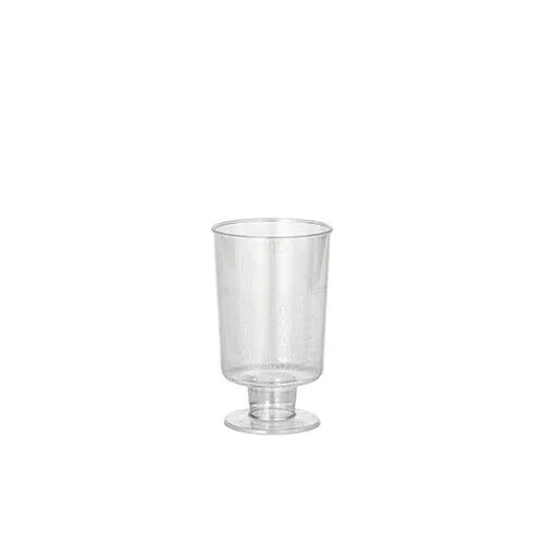Stiel-Gläser für Schnaps, PS 4 cl Ø 3,8 cm · 6,3 cm glasklar einteilig- 12035 20