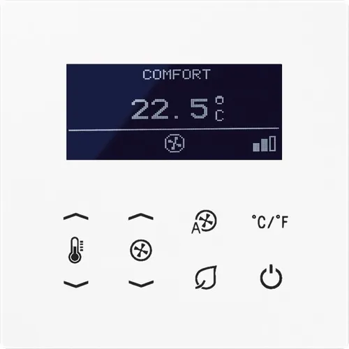 Jung TRDLS9248WW KNX Raumtemperaturregler FanCoil 4 Rohr von Jung