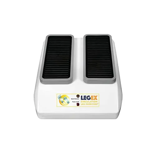 BioEnergiser Leg Exerciser Pro - Passiver Bein-Trainer mit Fernbedienung - Übungsgeräte für Füße mit sanften Bewegungen zur Förderung der Mobilität. Ideal für Senioren dank 3 Geschwindigkeitsstufen und komfortabler Fernbedienung.